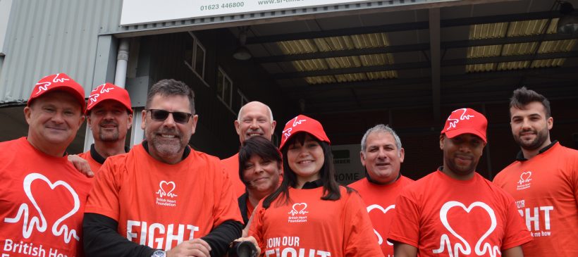 SR Timber partners with the British Heart Foundation