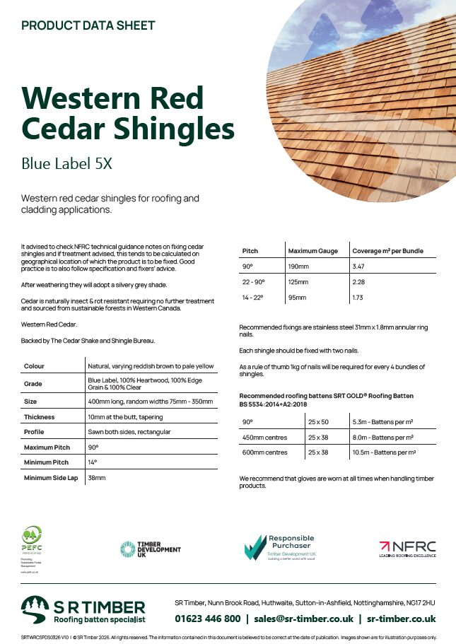 Timber Shingle Profiles Downloads - SR Timber